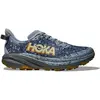 Image de HOKA ONE ONE M SPEEDGOAT 6 GTX, chaussures de trail pour hommes, couleur bleu délavé/gris asphalté, taille 42