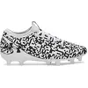 Image de Chaussures de football Under Armour Magnetico Select 5 FG, couleur blanche, pointure européenne 35, couleur blanche, pointure européenne 35