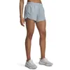 Image de Shorts Under Armour Fly By 3 pouces, pour femmes, couleur bleu "Fog", taille S/M