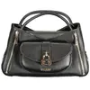 Image de Guess Jeans sac à main Jessa noir, boucle G, poches zip