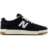 Image de New Balance 480, coloris noir et blanc, semelle en gomme - Taille EU 44