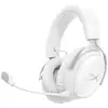 Image de Casque gaming sans fil HyperX Cloud III S Wireless Blanc avec DTS Spatial Audio et micro boom amovible - Neuf
