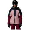 Image de Veste Columbia Chaqueta con capucha Columbia Liftline rosa azul marino mujer pour Femme