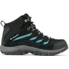 Image de Columbia Crestwood  Mid Waterproof Bottes de randonnée Noir EU 37 1/2 Femme Noir EU 37 1/2