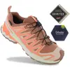 Image de Chaussures Salomon XA PRO 3D V9 GTX W Pecan - Pecan Brown/Nectarine/Almond C, taille : 5