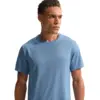 Image de Nike Miler Homme - T-Shirts, Bleu - Taille S - Poly Jersey