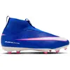 Image de NIKE JR ZOOM SUPERFLY 10 ACAD FGMG - Chaussures de football pour jeunes, couleur bleu racer/blanc, taille 1,5Y
