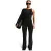Image de Nike Zenvy High-waisted Flared Leggings Femme - Leggings, Noir - Taille 42 - Jersey de coton