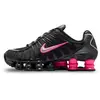 Image de Nike Shox TL, coloris noir, rose fuchsia et argent - Taille : 42,5