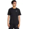 Image de Nike Miler Homme - T-Shirts, Noir - Taille L - Poly Jersey