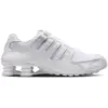 Image de Nike Shox Homme - Baskets, Blanc - Pointure 44 - Maille/synthétique