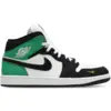 Image de Jordan Aj1 Mid Homme - Baskets, Blanc - Pointure 45 - Cuir, Synthétique