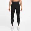 Image de NIKE W NK TEMPO DF HR 7/8 MSH TGT - Noir/Argent réfléchissant - Noir/Argent réfléchissant - Taille S