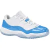 Image de Air Jordan 11 Retro Low UNC 2026, baskets pour homme, EU 41