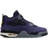 Image de Jordan Retro 4 Homme - Baskets, Violet - Pointure 45 - Cuir