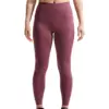 Image de Nike Swift High-waisted 7/8 Leggings Femme - Leggings, Rose - Taille 34 - Jersey de coton