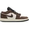 Image de Jordan AJ1 Low - Sneakers Enfant - Marron - Pointure 38 - Cuir
