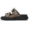 Image de FitFlop Gen-FF, sandales à brides croisées avec motif tissé et boucle, couleur noire, taille 39