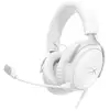 Image de Casque gaming filaire HyperX Cloud III Micro amovible 10 mm Anti-bruit Haut-parleurs 53 mm orientés Blanc - Neuf