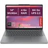 Image de Lenovo Chromebook 14 WUXGA MediaTek Kompanio 540 4 Go 64 Go eMMC Noir gris - Neuf