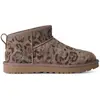 Image de Bottines Ugg Classic Ultra Mini, motif "Spotted", couleur marron, taille 39 (pour femme), couleur marron, taille 39 (pour femme)