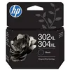 Image de Cartouche encre HP 302XL/304XL XL noire pigment Original 5,5 ml 1 pack jusqu'à 300 pages - Neuf