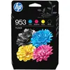 Image de HP 953 Pack de 4 cartouches d'encre Noir/Cyan/Magenta/Jaune authentiques - Neuf