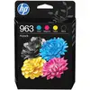 Image de HP 963 Pack de 4 cartouches d'encre Noir/Cyan/Magenta/Jaune authentiques - Neuf