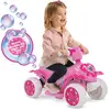 Image de Quad électrique à batterie Disney Princesses avec bulles Huffy