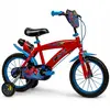 Image de Vélo Disney Spiderman 14 pouces pour garçon 4-6 ans Rouge