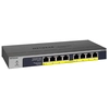 Image de NETGEAR GS108PP Non-géré Gigabit Ethernet (10/100/1000) Connexion Ethernet, supportant l'alimentation via ce port (PoE) Noir - Neuf