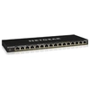 Image de NETGEAR GS316P Non-géré Gigabit Ethernet (10/100/1000) Connexion Ethernet, supportant l'alimentation via ce port (PoE) Noir - Neuf