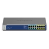 Image de NETGEAR GS516UP Non-géré Gigabit Ethernet (10/100/1000) Connexion Ethernet, supportant l'alimentation via ce port (PoE) Gris - Neuf