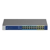 Image de NETGEAR GS524UP Non-géré Gigabit Ethernet (10/100/1000) Connexion Ethernet, supportant l'alimentation via ce port (PoE) Gris - Neuf