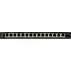 Image de NETGEAR 16-Port High-Power PoE+ Gigabit Ethernet Plus Switch (231W) with 1 SFP port (GS316EPP) Géré Gigabit Ethernet (10/100/1000) Connexion Ethernet, supportant l'alimentation via ce port (PoE) Noir - Neuf