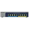 Image de NETGEAR 8-port Ultra60 PoE++ Multi-Gigabit (2.5G) Ethernet Plus Switch Géré L2/L3 2.5G Ethernet (100/1000/2500) Connexion Ethernet, supportant l'alimentation via ce port (PoE) Gris - Neuf