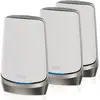 Image de NETGEAR Orbi Quad-band RBKE963 AXE11000 WiFi 6E Mesh System Quad-band (2.4 GHz / 5 GHz-1 / 5 GHz-2 / 6 GHz) Wi-Fi 6 (802.11ax) Gris, Blanc 16 Interne - Neuf