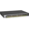 Image de Switch réseau NETGEAR GS752TP-300EUS, administrable, Ethernet Gigabit L2/L3/L4 (10/100/1000), alimentation par Ethernet (PoE), 1U, noir