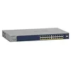 Image de NETGEAR (GS724TPP V3) Smart Switch Ethernet PoE 24 Ports Gigabit- Web Manageable Via Le Cloud Insight, Switch RJ45 24 Ports PoE+ 380 W, 2 Ports SFP 1 Gig, Bureau/en Rack et Protection à Vie ProSAFE en occasion ou reconditionné