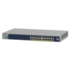 Image de NETGEAR GS724TPv3 Géré L2 Gigabit Ethernet (10/100/1000) Connexion Ethernet, supportant l'alimentation via ce port (PoE) Gris - Neuf