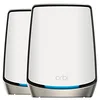 Image de NETGEAR Orbi WiFi 6 Mesh (RBK862S) | Systeme Mesh Tri Band | Couverture de 500 m² et 100 appareils | Vitesses jusqu'à 6Gbps (AX6000) | Compatible Toutes Box |Idéal Murs très épais| 1 an Armor Inclus en occasion ou reconditionné