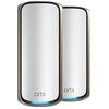 Image de NETGEAR Orbi 970 Series Quad-Band WiFi 7, 2-Pack Quad-band (2.4 GHz / 5 GHz-1 / 5 GHz-2 / 6 GHz) Wi-Fi 6 (802.11ax) Gris 3 Interne - Neuf