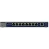 Image de NETGEAR GS108MX-100EUS commutateur réseau Non-géré L2 Gigabit Ethernet (10/100/1000) Montage sur le bureau ou sur le mur - Neuf