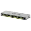 Image de Netgear Easy Smart GS116EPP - Commutateur - L3 - Smart - 1 x 10/100/1000 + 15 x 10/100/1000 (PoE+)