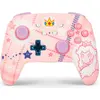 Image de Contrôleur sans fil, PowerA Enhanced Wireless, Princess Peach Plaid