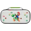 Image de Étui de protection rigide PowerA Mario & Yoshi pour Nintendo Switch 2, coque blanche avec fermeture zippée et poignée intégrée - Neuf