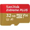 Image de SanDisk Extreme Plus 32 Go MicroSDHC UHS-I - Neuf
