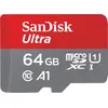 Image de Adattatore SD per scheda di memoria MicroSDXC SanDisk Ultra da 64 GB con prestazioni dell'app A1 fino a 100 MB/s, classe 10, U1