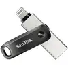 Image de SanDisk iXpand lecteur USB flash 64 Go USB Type-A / Lightning 3.2 Gen 2 (3.1 Gen 2) Noir, Argent - Neuf