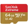 Image de SanDisk Extreme 64 Go MicroSDXC UHS-I Classe 3 - Neuf